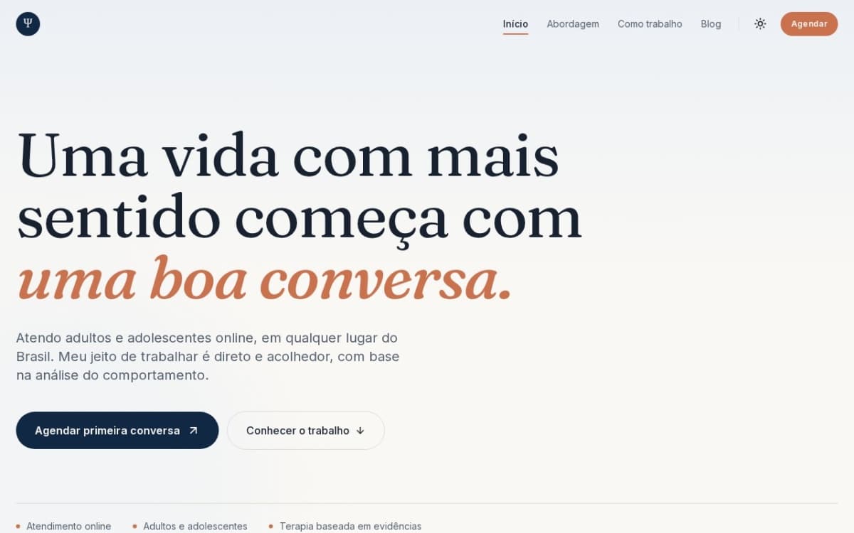 Captura de tela do projeto Lucas Espíndola